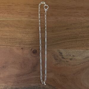 Gorjana Sterling Silver Paperclip Chain Necklace - Silver Women's Jewelry